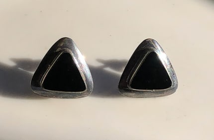 Pair of Silver Earrings
