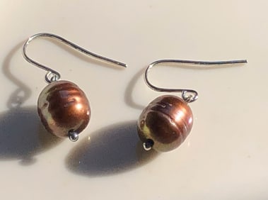 Pair of Pearl Earrings