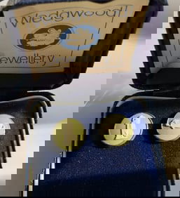 Pair of Wedgewood Earrings