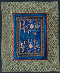 Vintage Embroidery Panel