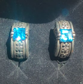 Pair of Silver Earrings