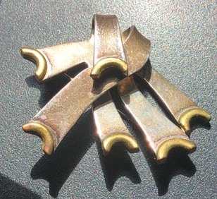 Vintage Silver Brooch Pin