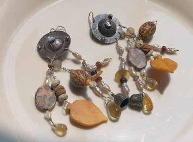 Pair of Silver Earrings