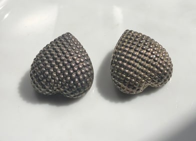 Pair of Silver earrings