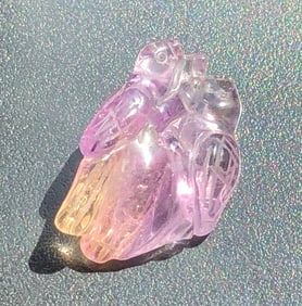 Vintage Ametrine Carving