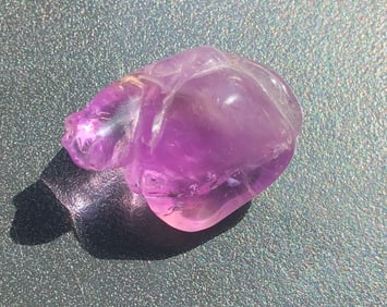 Vintage Ametrine Carving