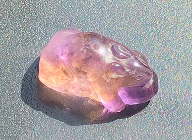 Vintage Ametrine Carving