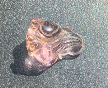 Vintage Ametrine Carving