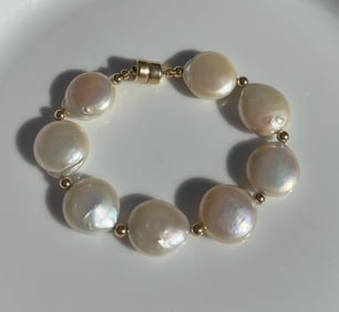 Vintage Pearl Bracelet