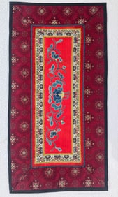 Vintage Embroidery Panel