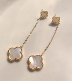 Pair of Mother of Pearl Earrings