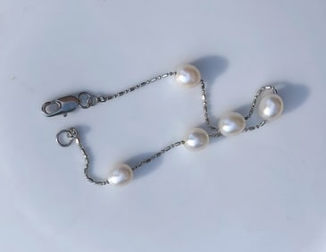 Vintage Pearl Bracelet