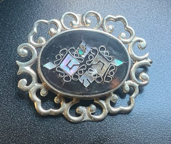 Vintage Silver Brooch