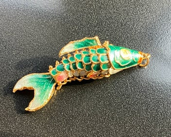 Vintage Fish Pendant