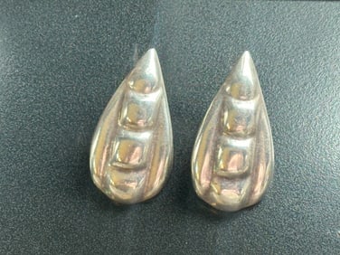 Pair of Silver Earrings