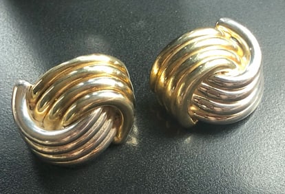 Pair of Silver Earrings