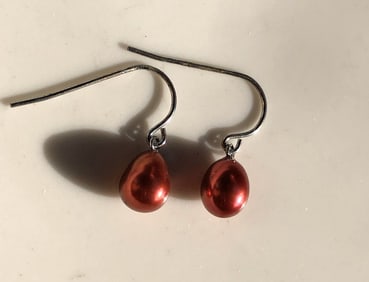 Pair of Pearl Earrings