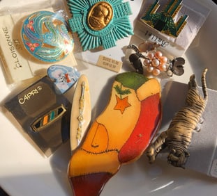 Group of Brooch Pins
