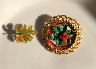 Two Brooch Pins