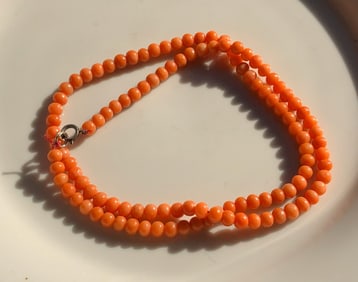 Antique Coral Necklace