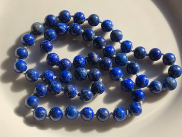 Vintage  Lapis Necklace