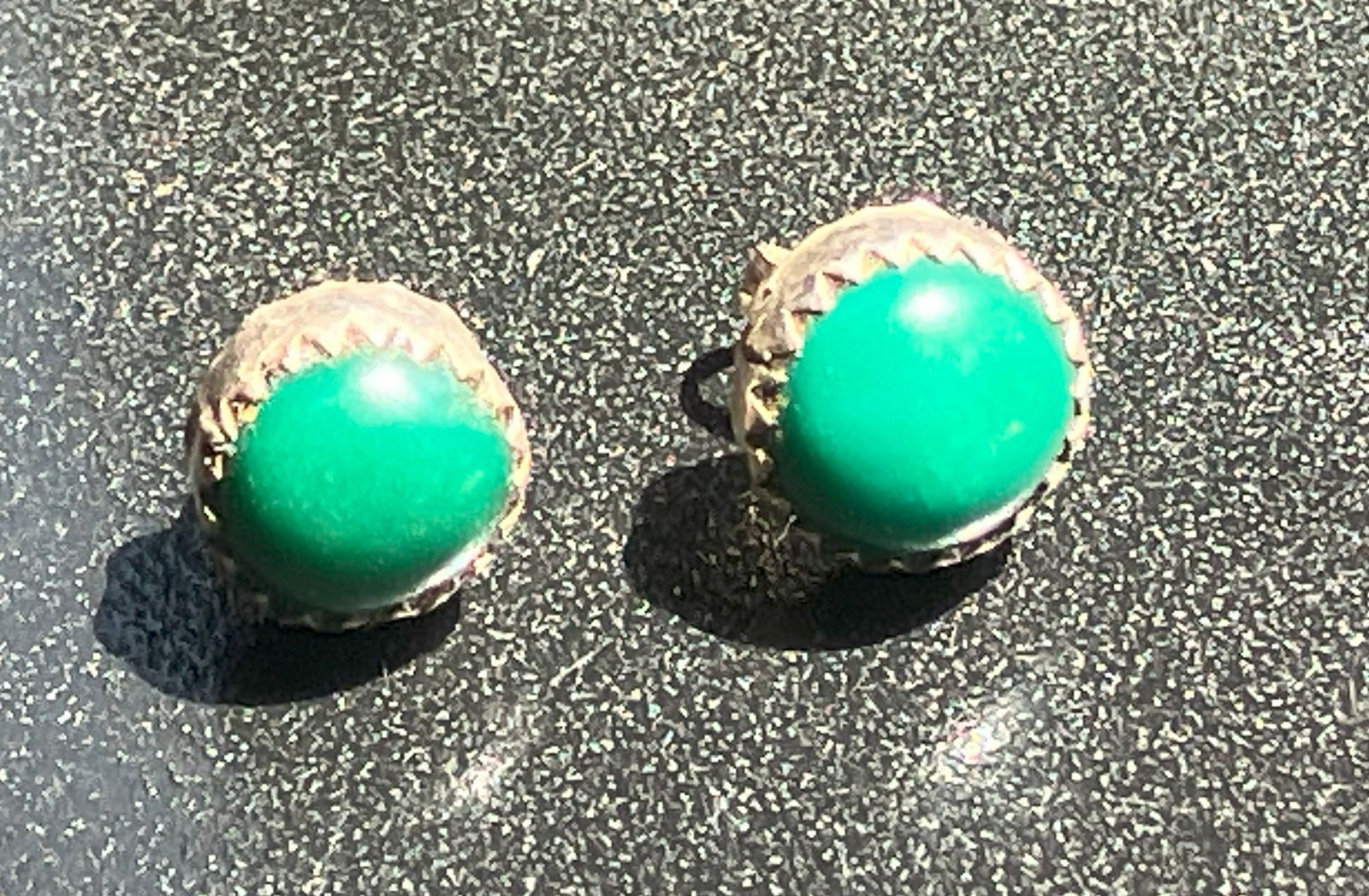 Pair of Silver Earrings: Pair of Silver Earrings