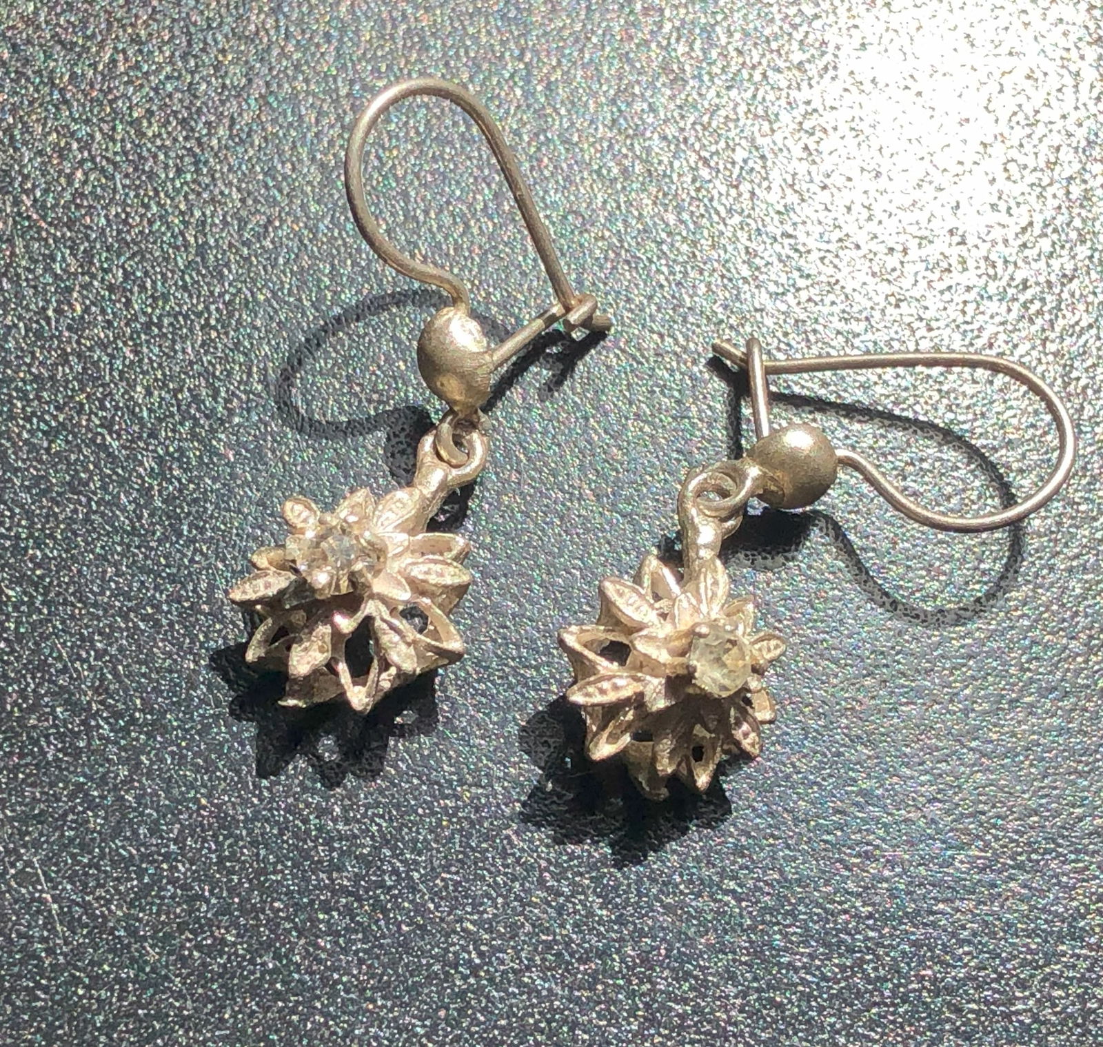 Pair of Silver Earrings: Pair of Silver Earrings