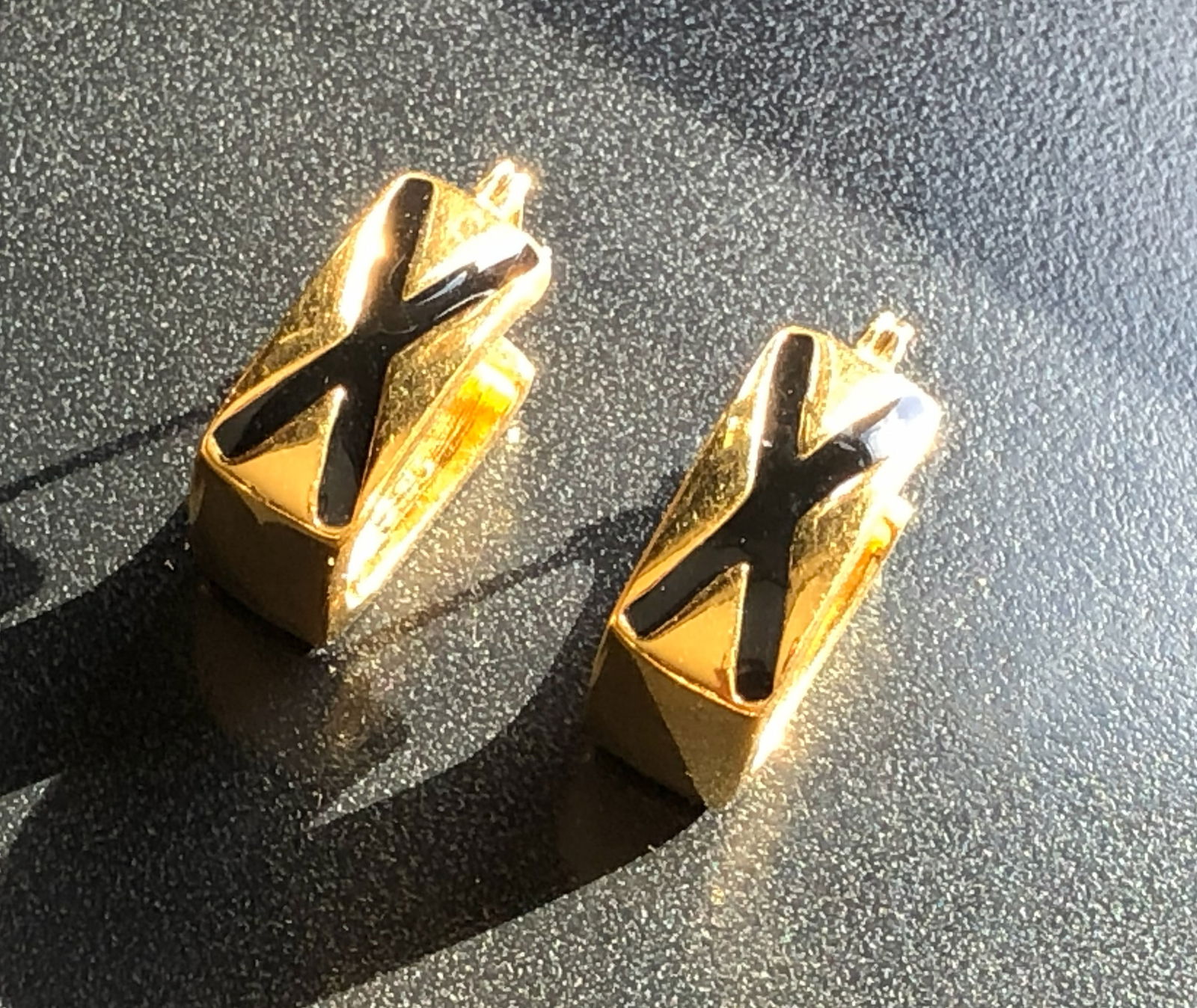 Pair of Gold Filled Earrings: Pair of Gold Filled Earrings
