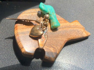 Vintage Bear Brooch Pin