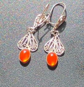Pair of Silver Earrings
