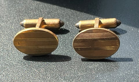 Pair of Gold Filled Cuff Links