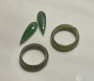 Group of Jade Items