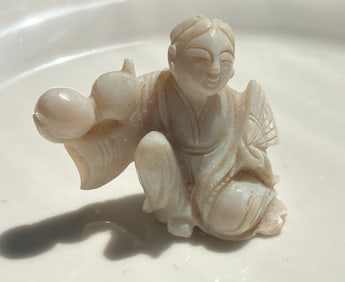 Antique Opal Statue