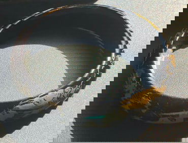 Vintage Black Lacquer Dragon Bracelet