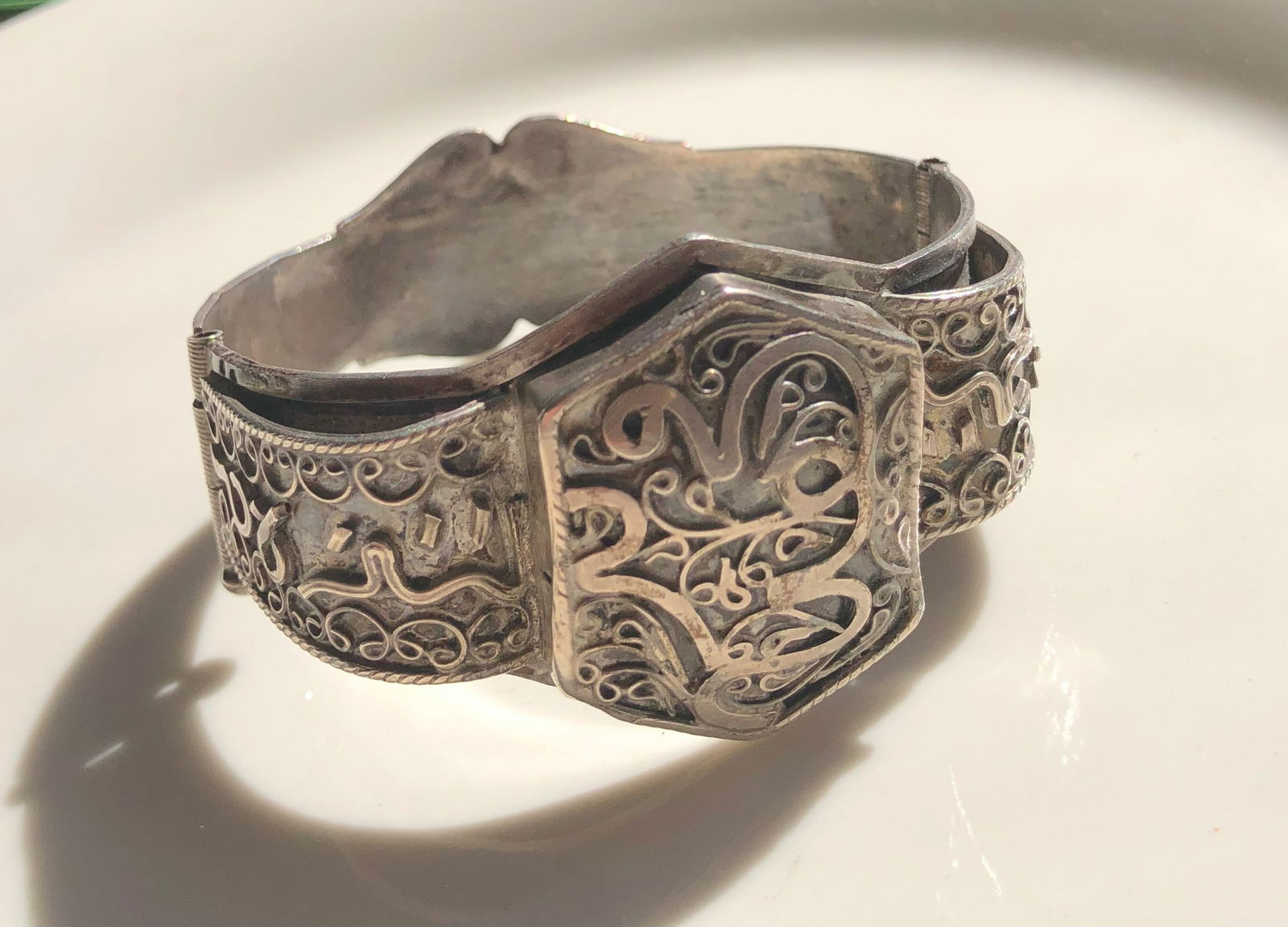 Antique silver Bracelet (1 of 5)