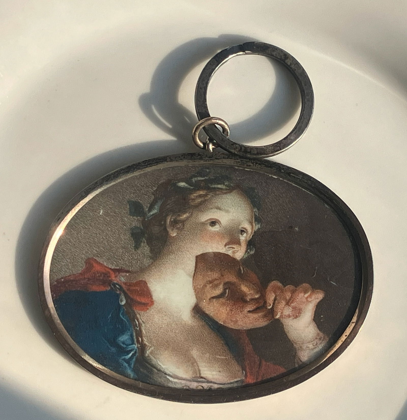 Huge Silver Pendant: Huge Silver Pendant, Size: 3.5" x 2.75"