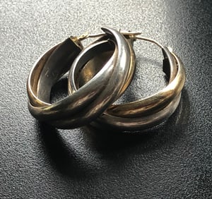 Pair of Silver Earrings