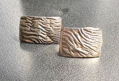Pair of Silver Earrings