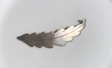 Vintage Silver Brooch Pin