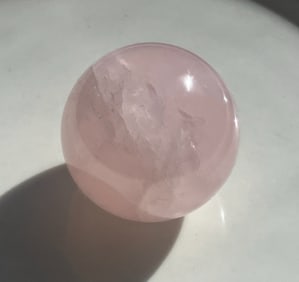 Pink Quartz Ball