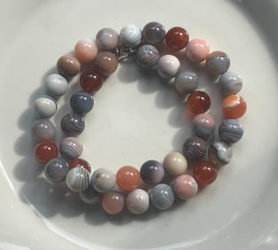 Vintage Agate Necklace