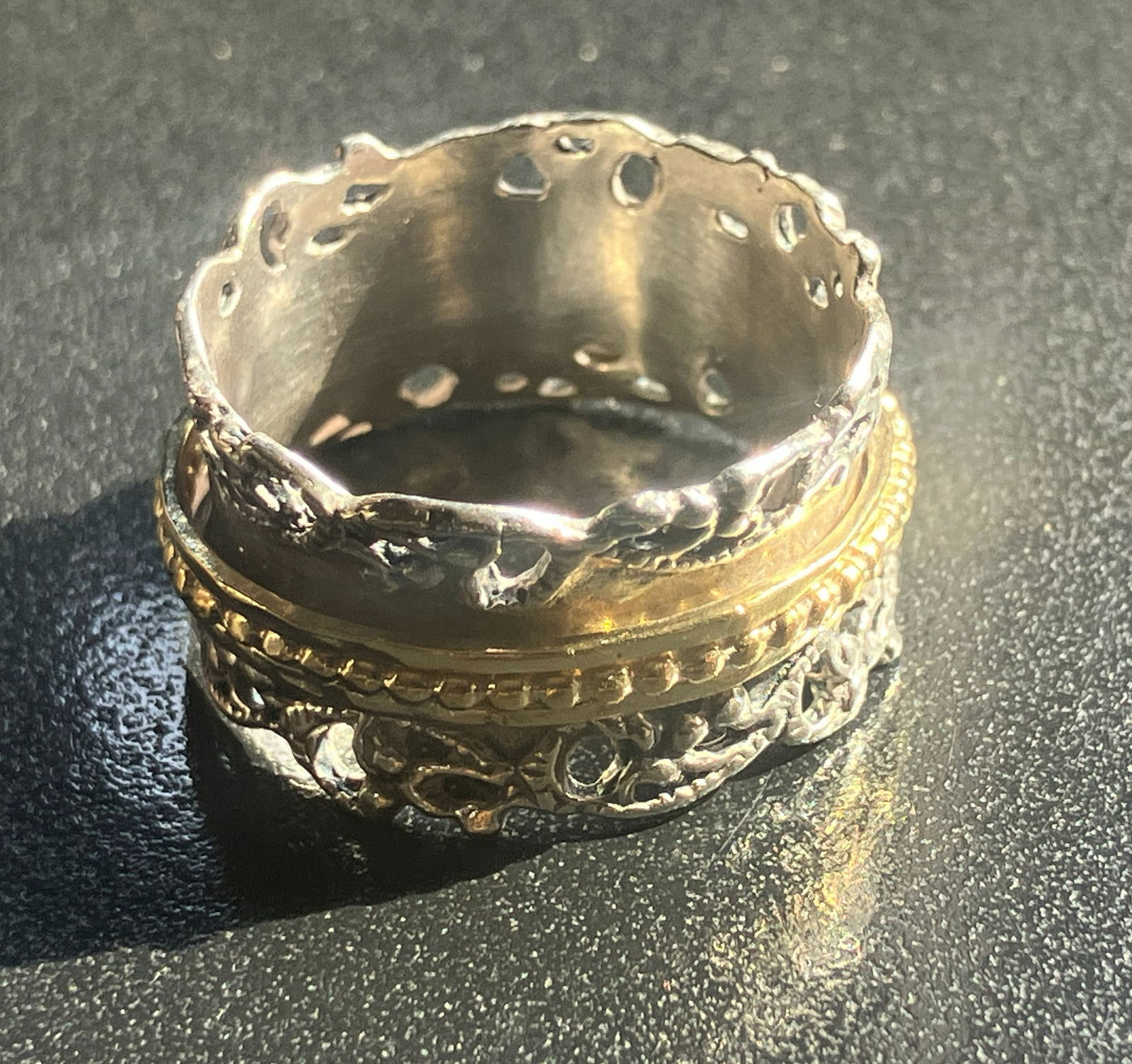 Isarel Silver ring: Isarel Silver ring, size 9