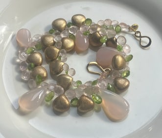 Vintage Necklace with silver Clasp