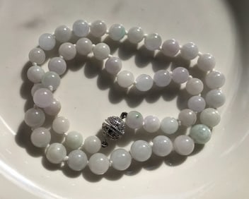 Jadeite Bead Necklace