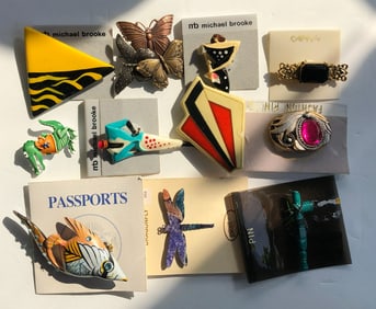 Group of Brooch Pins