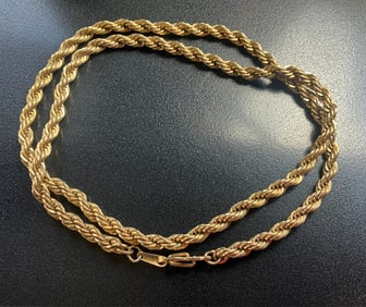 Vintage Gold Plated Necklace