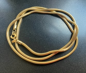 Vintage Gold Plated Necklace