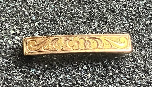14K Gold Brooch Pin