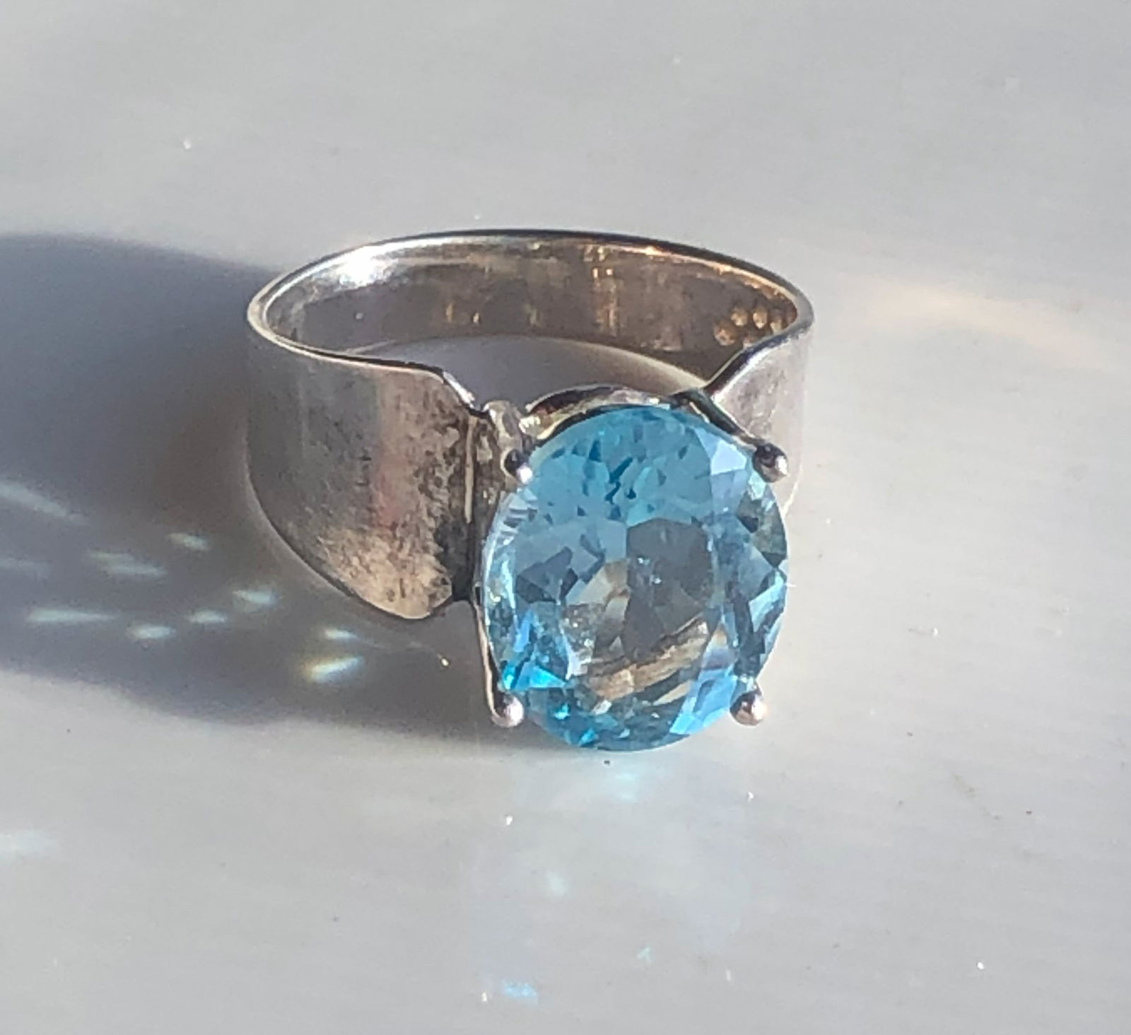 Vintage Silver Ring: Vintage Silver Ring, Size 8