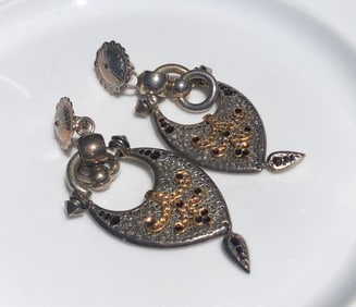 Pair of Silver Earrings